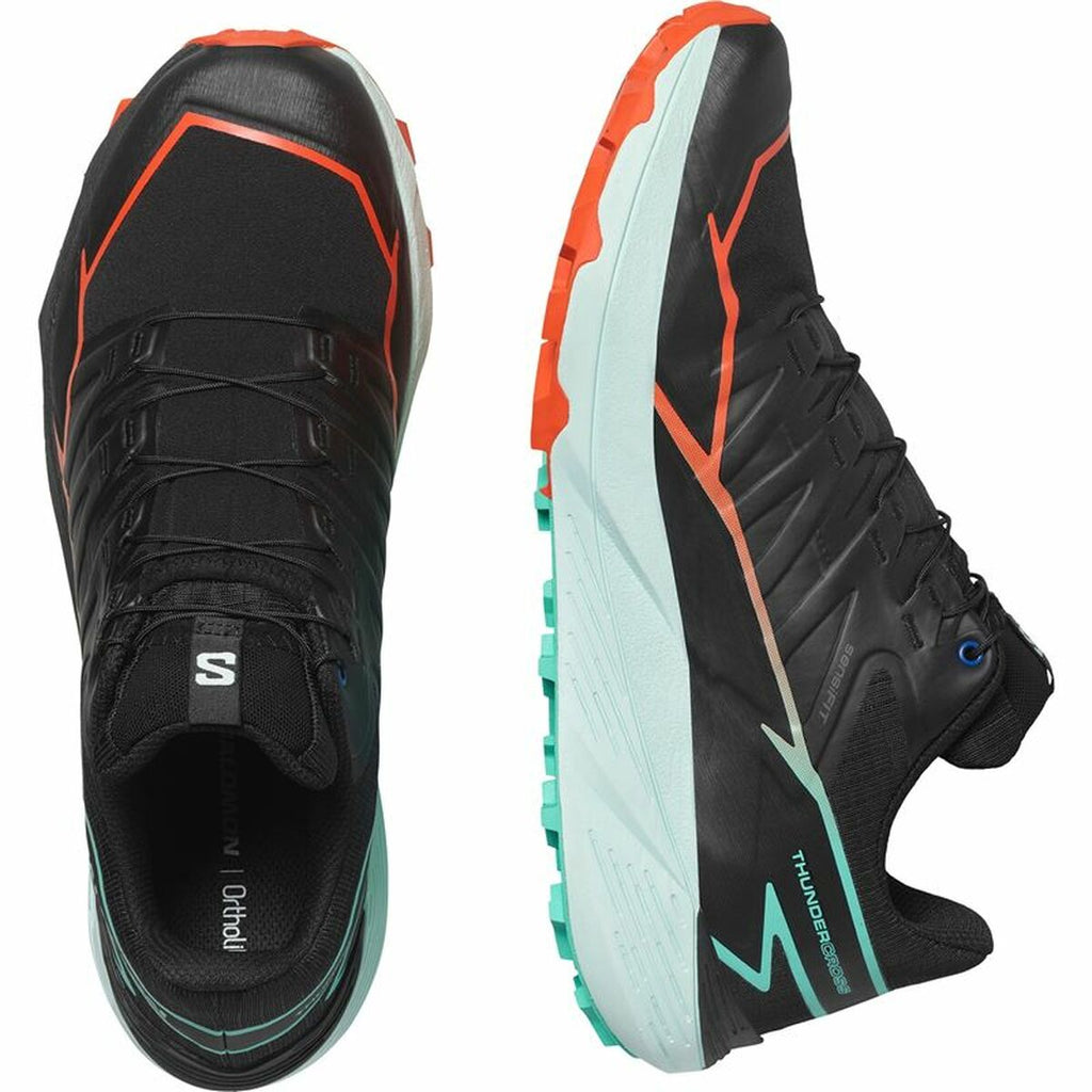 Salomon Thundercross Black Running Shoes