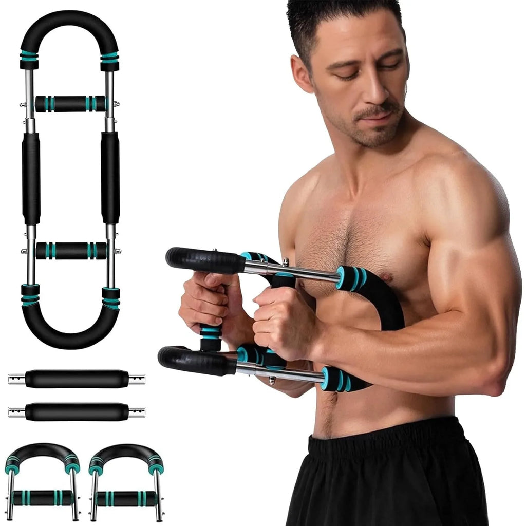 Twister Arm Trainer - Adjustable Resistance Chest & Arm Exerciser, Portable Home Gym Equipment for Men