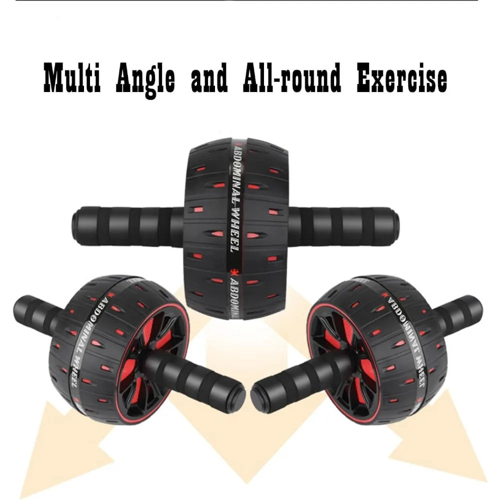 Big Ab Roller for Abs Workout Ab Roller Wheel Exercise Equipment For Core Workout Abdominal Wheel Roller For Home Gym Muscle