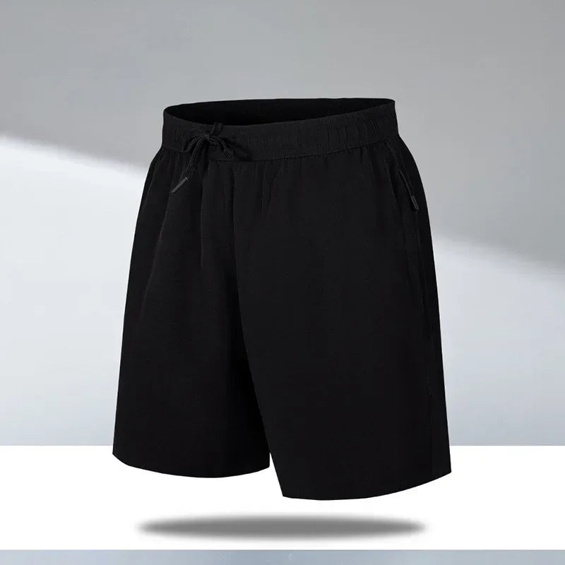 Men's Quick Dry Loose Cropped Athleisure Shorts Pants Men's Thin Trousers M-6XL New Sports Shorts Pants Beach Plus Size Shorts