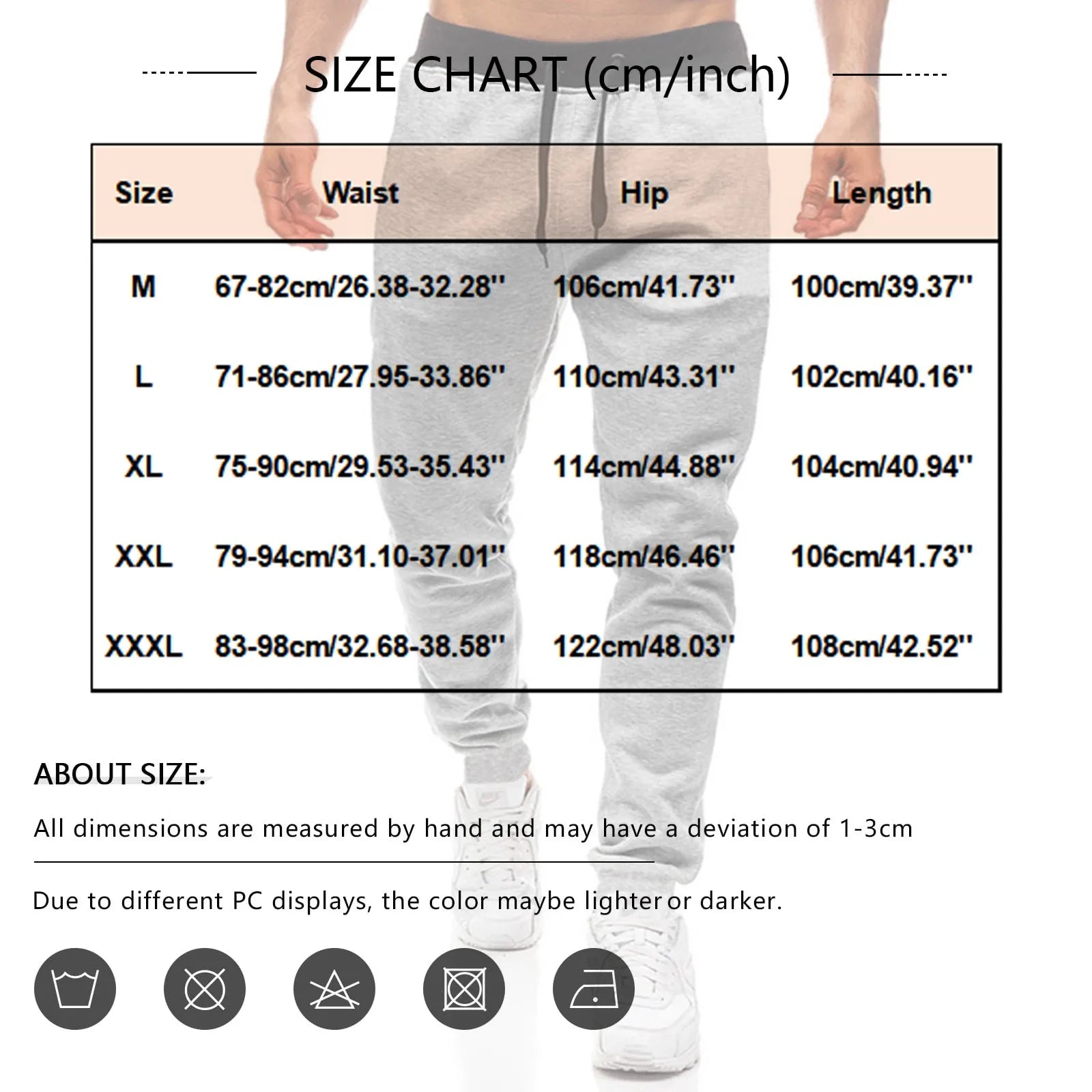 Mens Drawstring Jogger Pants Slim Fit Ribbed Cuff Casual Trousers Stylish Streetwear Bottoms Trendy Athleisure Pants