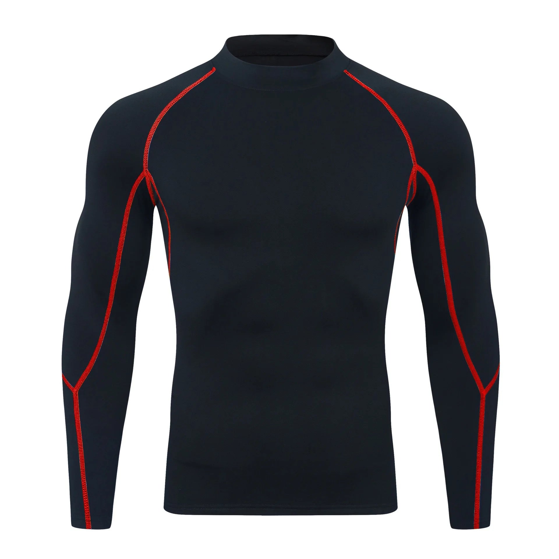 GANYANR Compression Running T-shirt Man Fitness Sportswear Gym Clothing Bodybuilding Long Sleeve Sport Training Exercise Tee