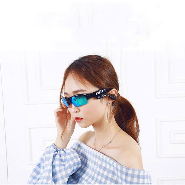 Bluetooth 5.0 Smart Sunglasses with Wireless Headphones and Microphone
