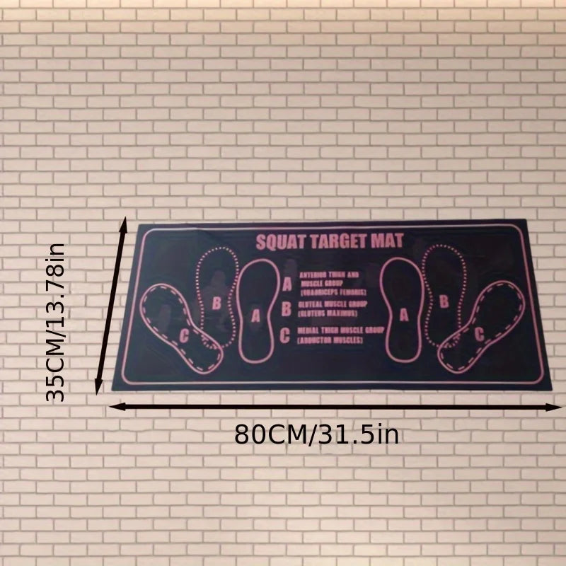 Non-Slip Squat Pad Set, Durable Training Mat for Home & Gym Use, Ideal for Fitness Enthusiasts, Anti-Slip Exercise Equipment