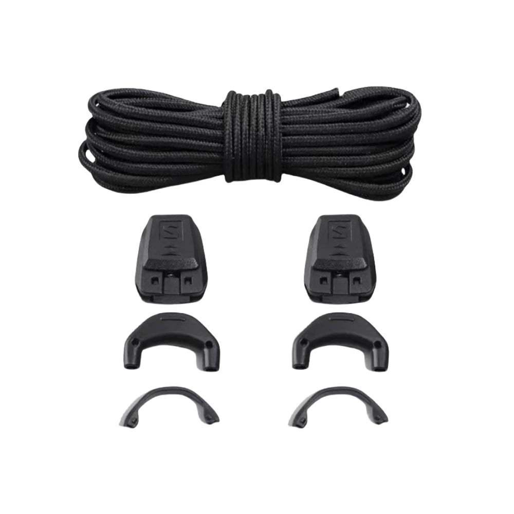 New No tie Shoe laces Round Tennis Laces Without ties Adult Kids Quality Running Sneakers Shoelaces Black White Shoes Accesories