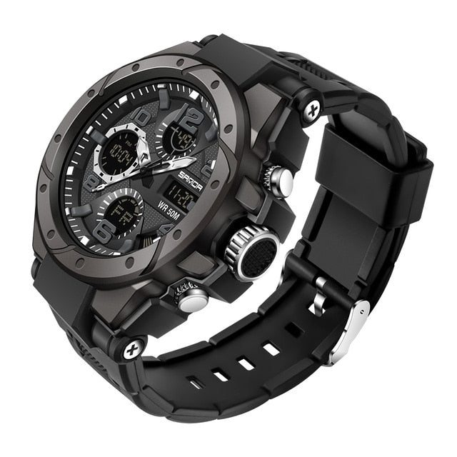 SANAD Luxury Men's Military Waterproof Sportswatch