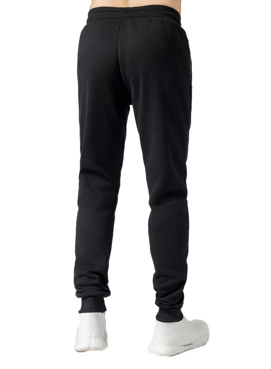 New Sweatpants Side Zipper Pockets Men Joggers Track Pants Elastic Waist Sport Casual Trousers Baggy Fitness Gym Clothing