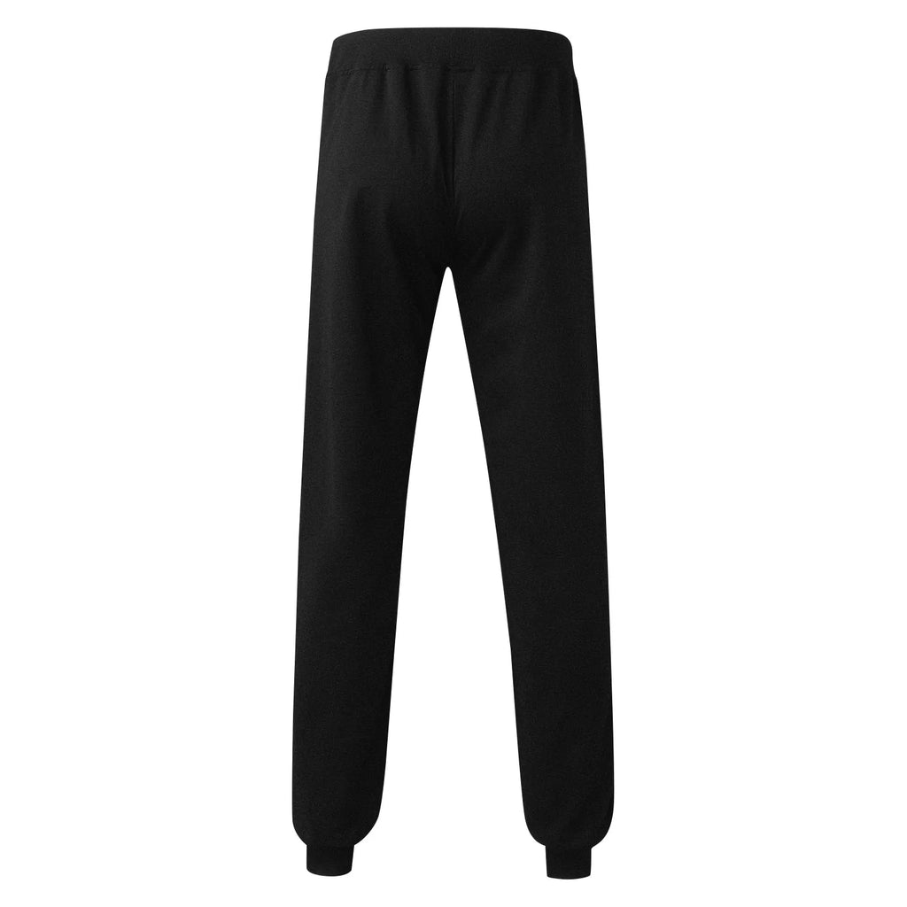 Mens Drawstring Jogger Pants Slim Fit Ribbed Cuff Casual Trousers Stylish Streetwear Bottoms Trendy Athleisure Pants