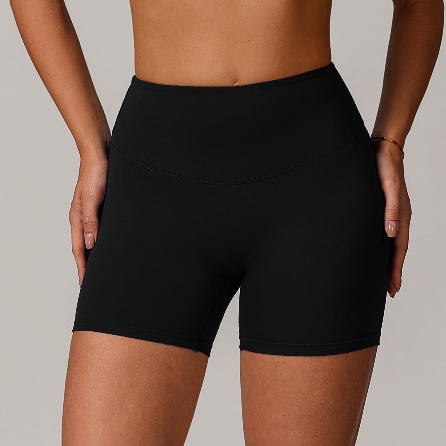 High Waist Hip Lift Yoga and Running Shorts