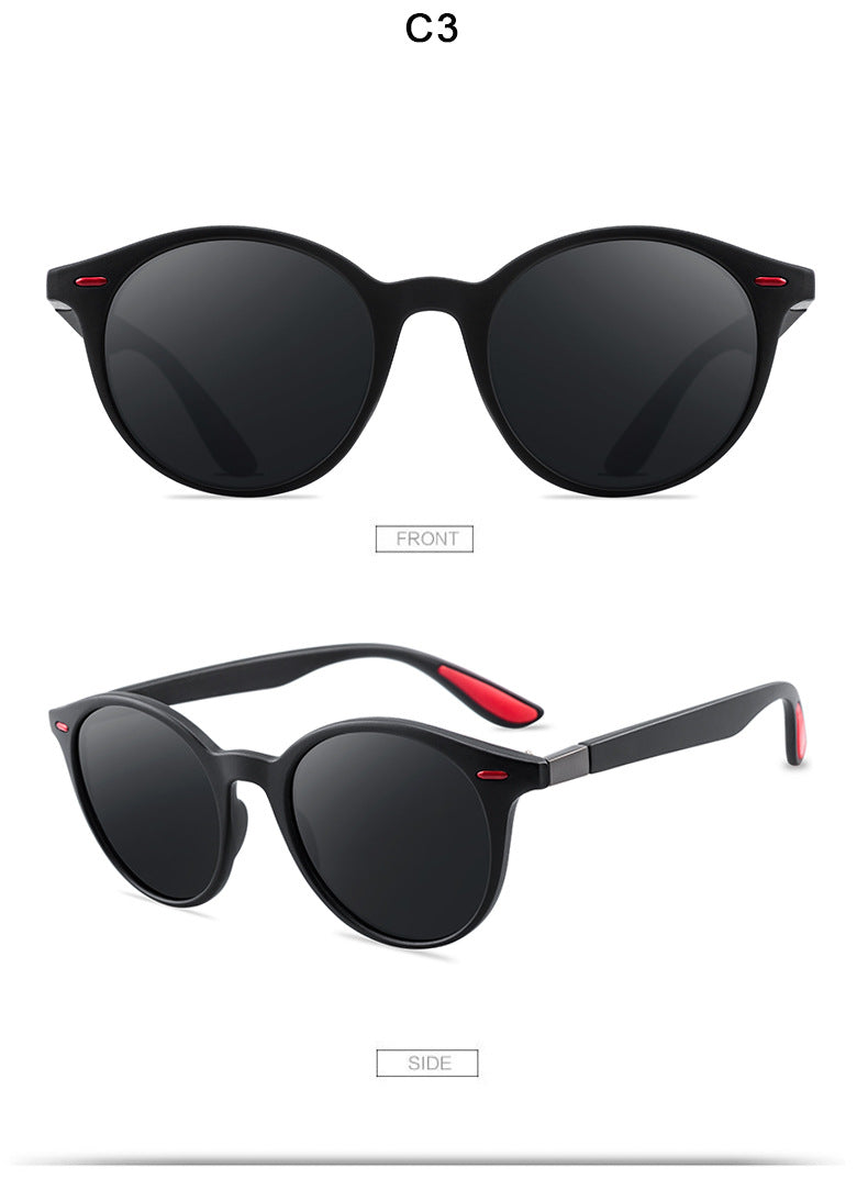 P26 Polarized Round Driving Sunglasses