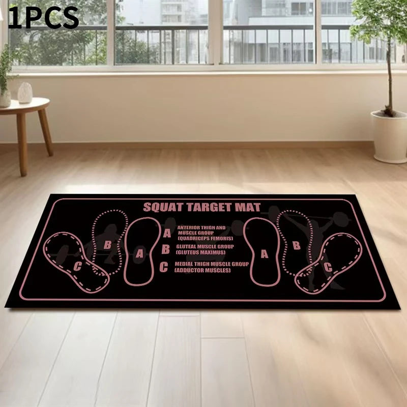 Non-Slip Squat Pad Set, Durable Training Mat for Home & Gym Use, Ideal for Fitness Enthusiasts, Anti-Slip Exercise Equipment