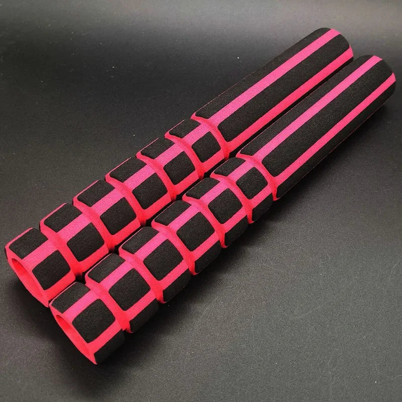 1 Pair 22cm Long Multiuse Cycling Workout Equipment Horizontal Bar Pull Up Grip Sponge Foam Handle Bar for Bike Gym Home Fitness