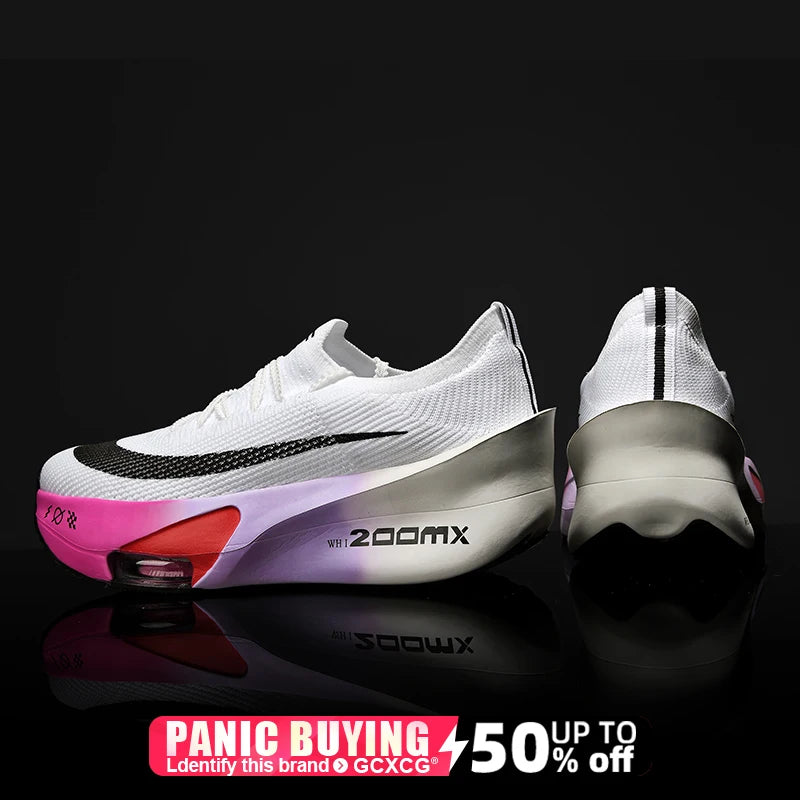 Air cushion Running Shoes Marathon Speciality Men Sports Breathable Lightweight Women's Comfortable Athletic Nonskid Sneakers