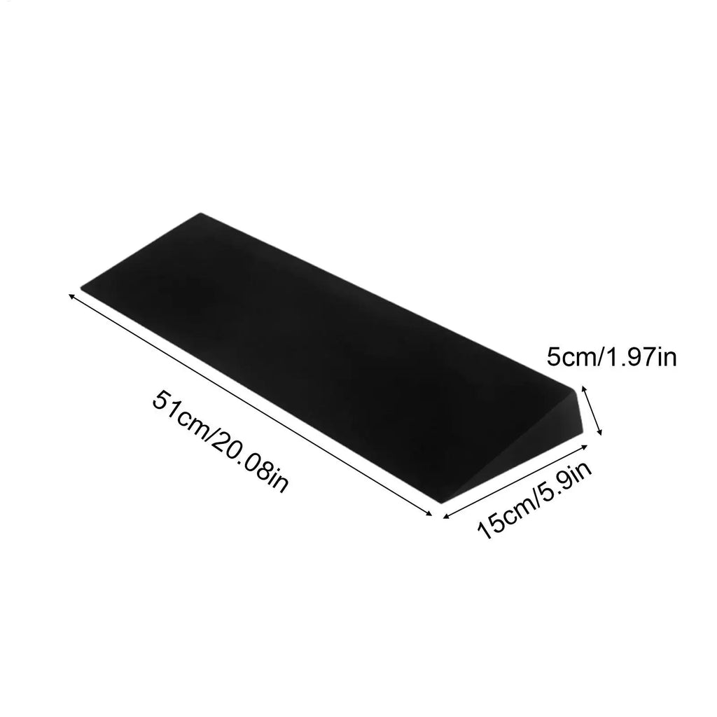 Squat Wedge Slant Board for Calf Stretching & Heel Elevated Squats Yoga Wedge Block for Pilates Fitness Home Gym Equipment