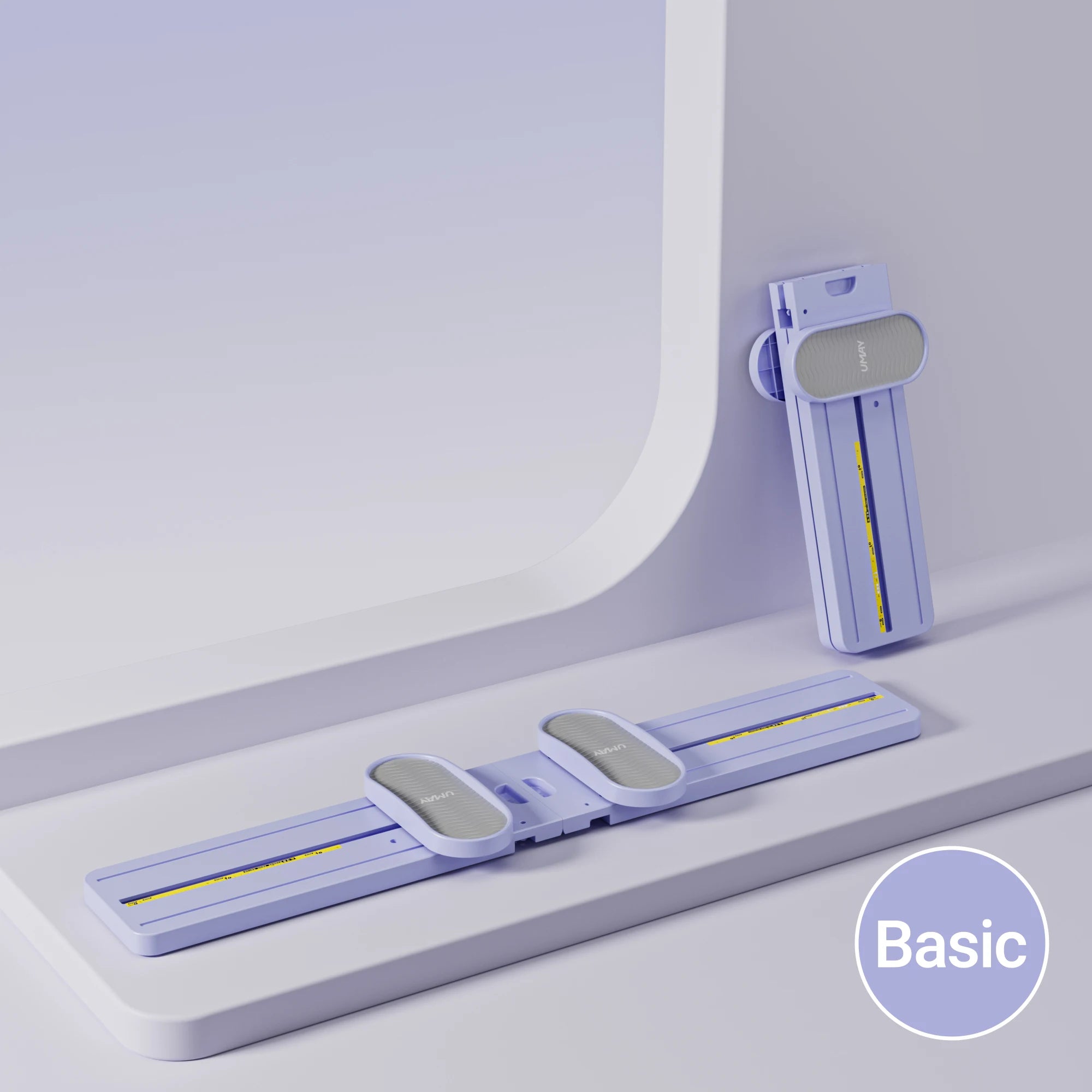 "Foldable 3-in-1 Ski Trainer: Leg, Pelvic & Hip Strengthener for Postpartum Women, Home Gym Equipment"