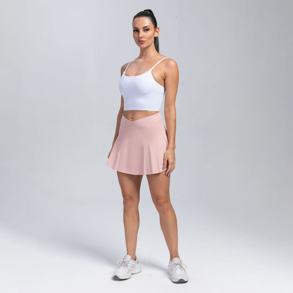 Quick Dry Sporty Yoga Short-Skirt