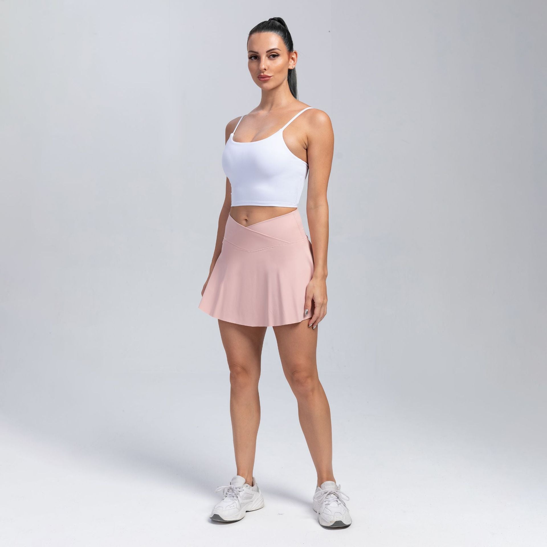 Quick Dry Sporty Yoga Short-Skirt