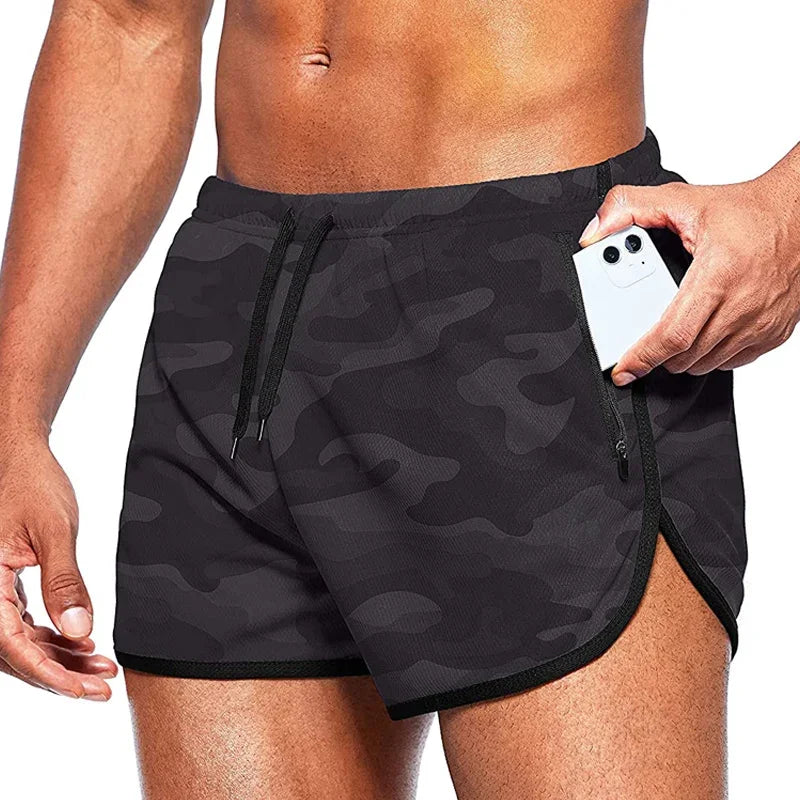 Men Sport Shorts Summer Sportswear Beach Jogging Short Pants Training Shorts Men Basketball Clothing Gym Fitness Running Bottoms