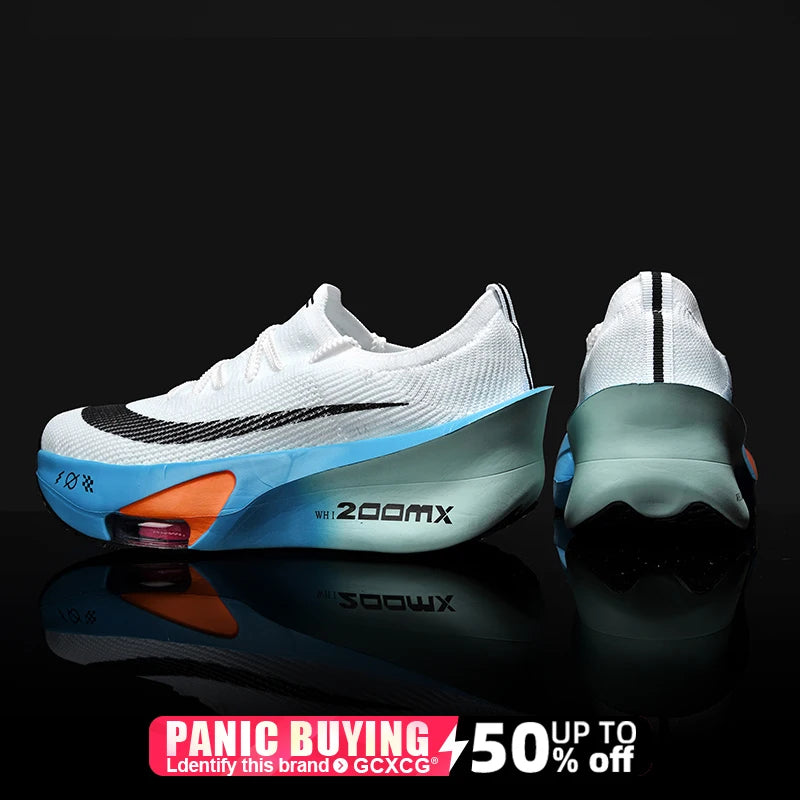 Air cushion Running Shoes Marathon Speciality Men Sports Breathable Lightweight Women's Comfortable Athletic Nonskid Sneakers