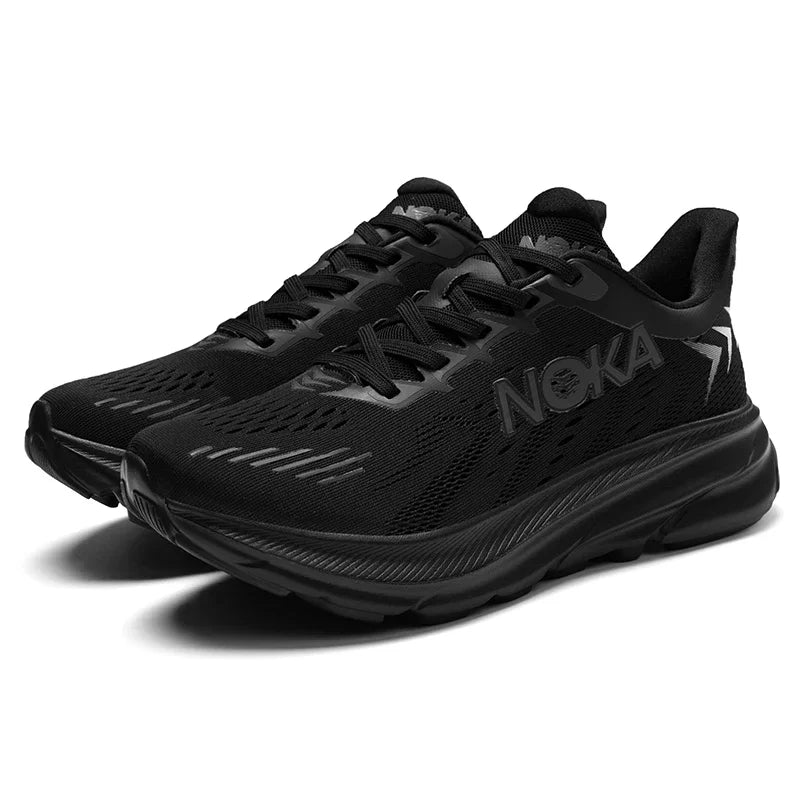 Marathon Carbon Plate Air Cushion Men Sports Running Shoes Breathable Lightweight Women's Comfortable Athletic Nonskid Sneakers