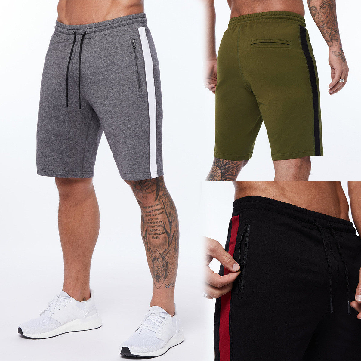 Athletic Colorblock Running Shorts