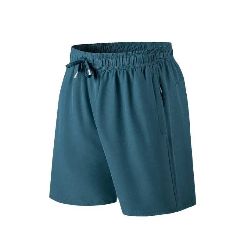 Men's Quick Dry Loose Cropped Athleisure Shorts Pants Men's Thin Trousers M-6XL New Sports Shorts Pants Beach Plus Size Shorts