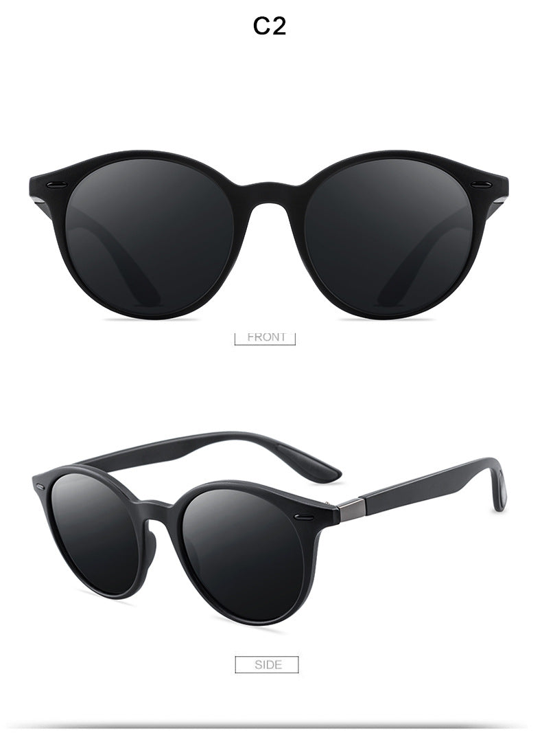 P26 Polarized Round Driving Sunglasses