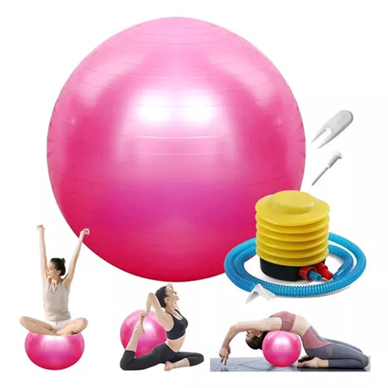 65/75/85cm Balance Ball Yoga & Pilates Accessories Home Fitness Equipment Pregnant Women Rehabilitation Exercise Yoga Ball Gym