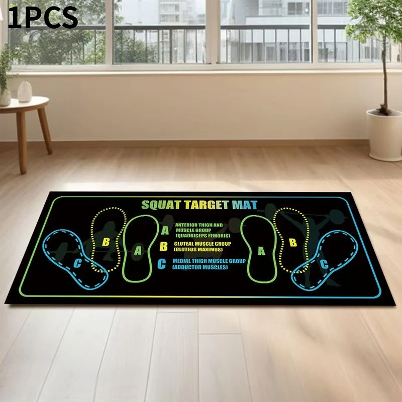 Non-Slip Squat Pad Set, Durable Training Mat for Home & Gym Use, Ideal for Fitness Enthusiasts, Anti-Slip Exercise Equipment