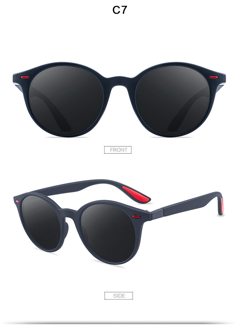 P26 Polarized Round Driving Sunglasses